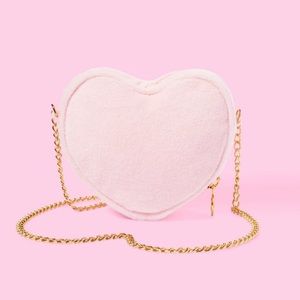 Terry Cloth Heart Crossbody Bag - Stoney Clover Lane x Target Light Pink
